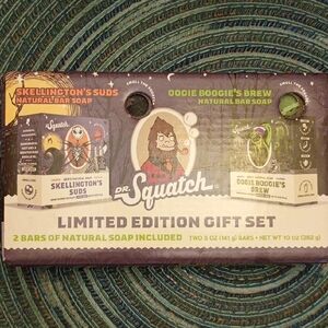 Dr. Squatch Limited Edition Gift Set - Natural 🫧 🧼 Soap,The Nightmare Before C